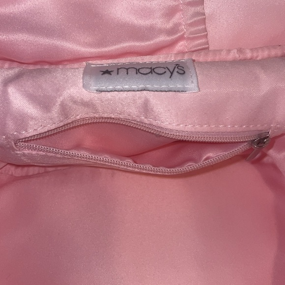 COPY NWT MACYS 💗 terry train case link bath/makeup accessory interior pockets - Picture 12 of 14